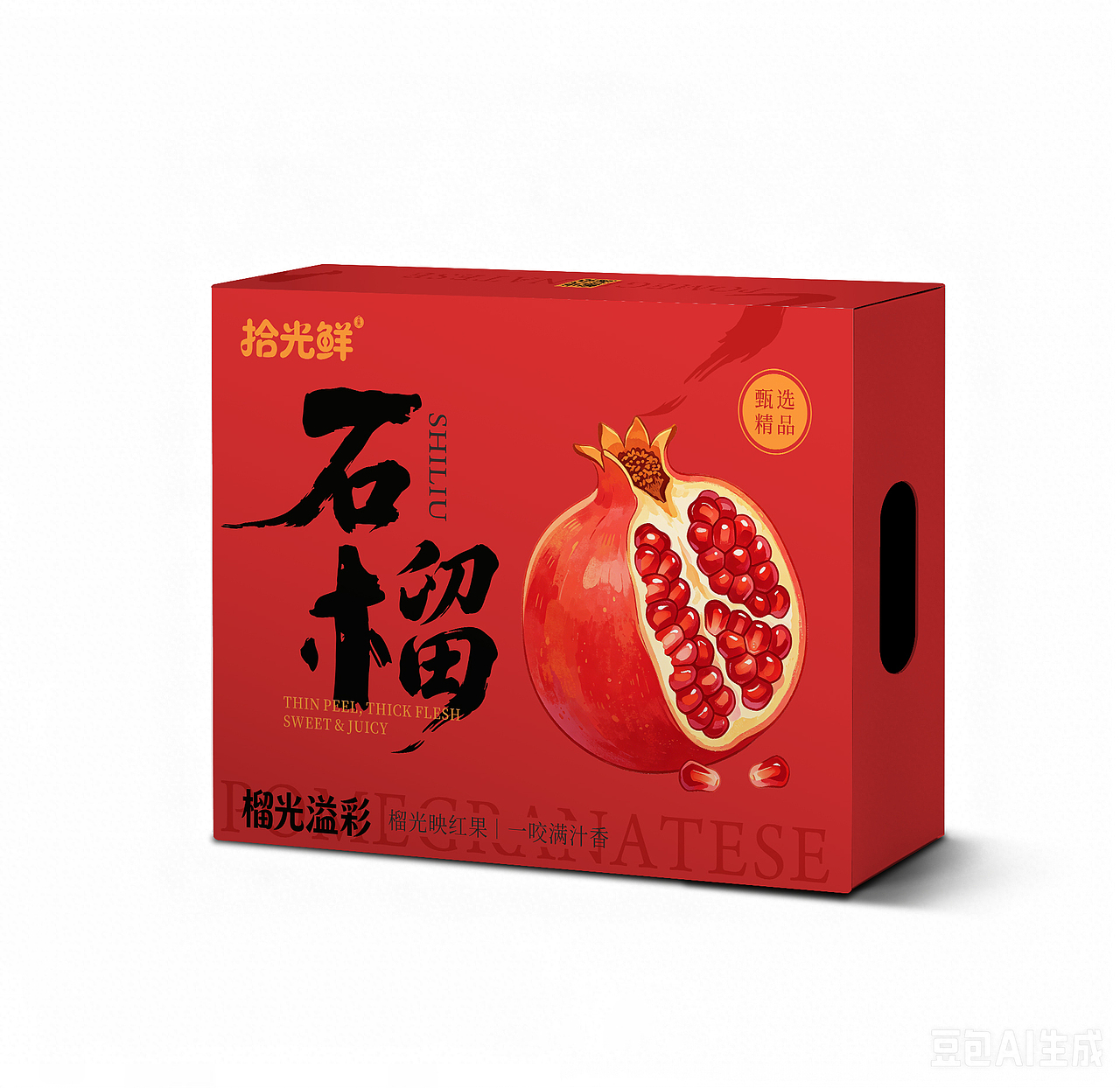 大红石榴包装（图ZNDA3Nzg0NzAw） - 包装 - 站酷设计师贵州石头原创素材 - 站酷ZCOOL