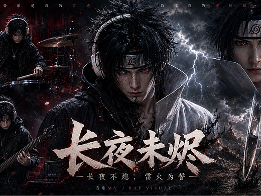 AIGC影视《长夜未烬》MV整体方案展示