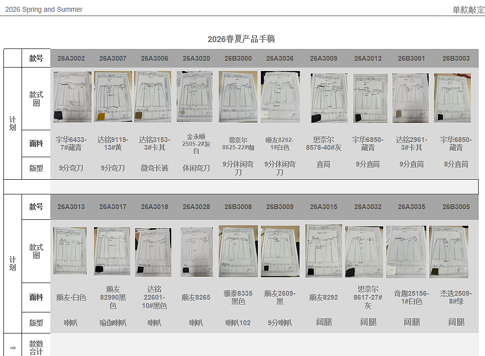 2026-27春夏（图ZNDA3ODAyNDIw） - 休闲/流行服饰 - 站酷设计师z豆子原创素材 - 站酷ZCOOL