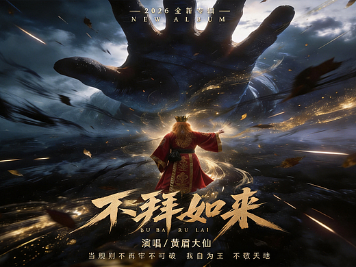 AIGC影视 《不拜如来》 MV 整体方案展示