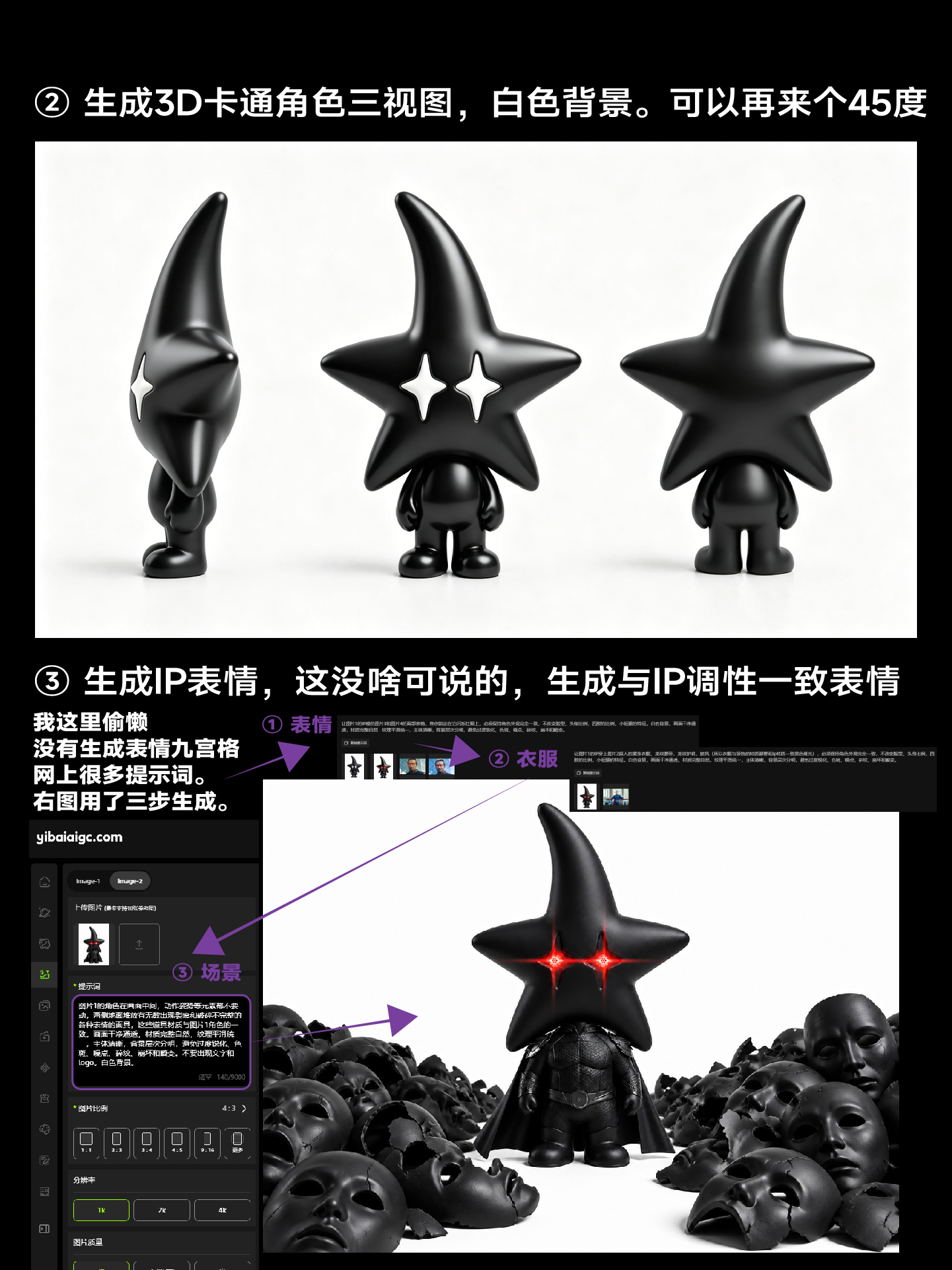 IP设计思路全案🌟全套AI提示词丨附详细步骤（图ZMTU2NDQ5Mjg=） - 教程 - 站酷设计师艾亿客原创素材 - 站酷ZCOOL