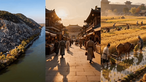 AIGC影视《日月凌空》MV整体方案展示(图ZNDA3ODM0MTgw) - AI作品 - 站酷设计师随风飘摇的小草原创素材 - 站酷ZCOOL
