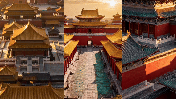 AIGC影视《日月凌空》MV整体方案展示(图ZNDA3ODM0MTg0) - AI作品 - 站酷设计师随风飘摇的小草原创素材 - 站酷ZCOOL