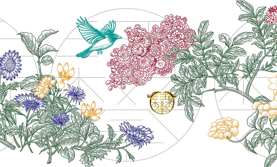 百花争艳版画/花卉插画设计/十二花神(图ZNDA3ODM2NTMy) - 商业插画 - 站酷设计师鲲鹏设计插画汪攀原创素材 - 站酷ZCOOL