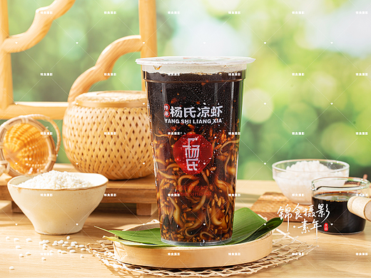 宜昌地方美食红糖米酒凉虾拍摄/饮品摄影/菜单拍照