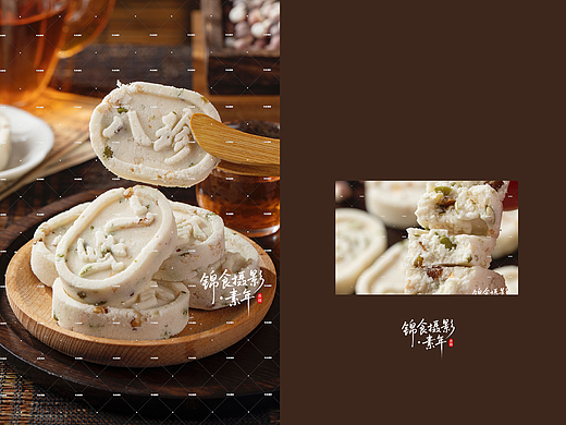 宜梦源八珍糕中式风拍摄/宜昌美食摄影/中式糕点拍照