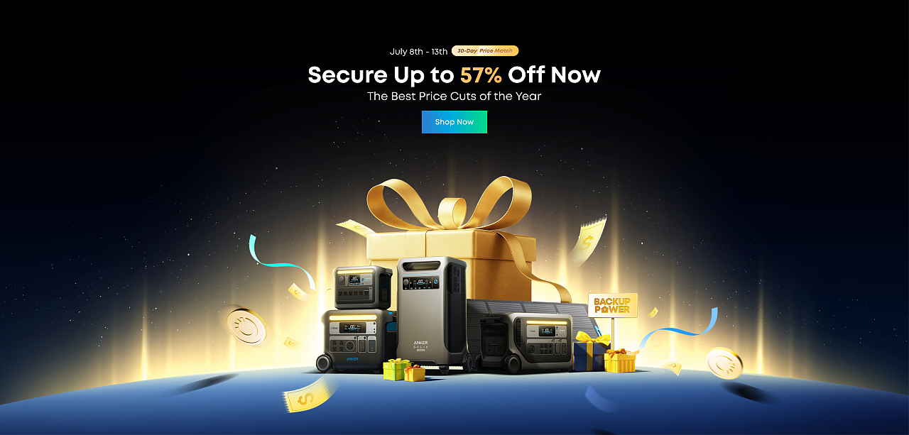 ANKER SOLIX 2025年品牌营销促销KV集（图ZNDA3ODM4MTky） - 品牌 - 站酷设计师小阿狸168原创素材 - 站酷ZCOOL