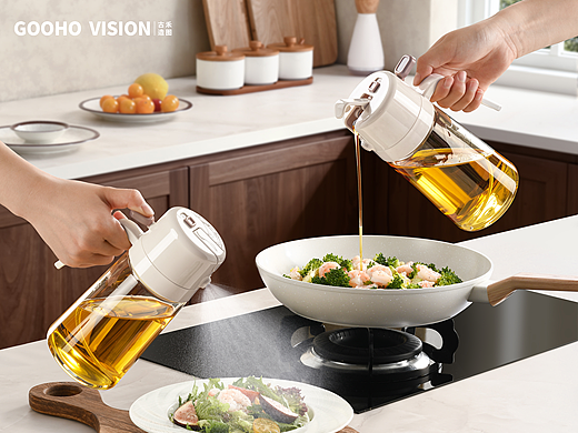两用玻璃油壶丨古禾造图 GOOHO VISION