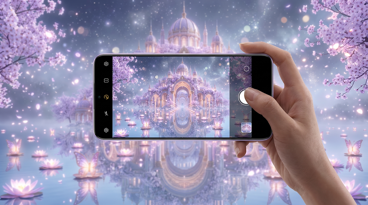 VIVO 新品 一眼心动（图ZNDA3ODQ1NDI0） - AI作品 - 站酷设计师jennifer_juan原创素材 - 站酷ZCOOL
