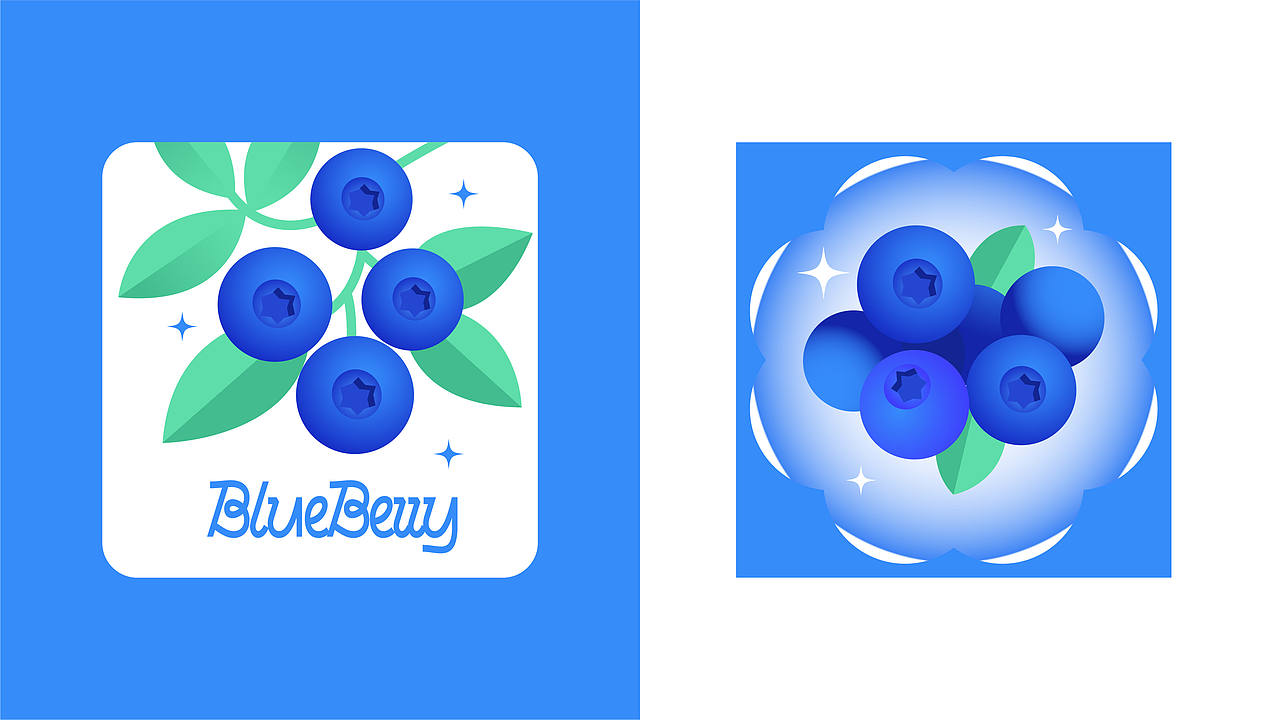 buleberry-蓝莓品牌设计（图ZNDA3ODQ3MTY4） - 品牌 - 站酷设计师王重王重原创素材 - 站酷ZCOOL