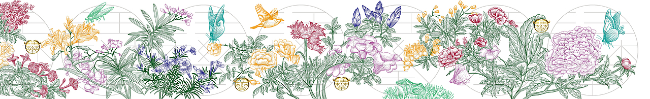 百花争艳版画/花卉插画设计/十二花神(图ZNDA3ODUzNTM2) - 商业插画 - 站酷设计师鲲鹏设计插画汪攀原创素材 - 站酷ZCOOL