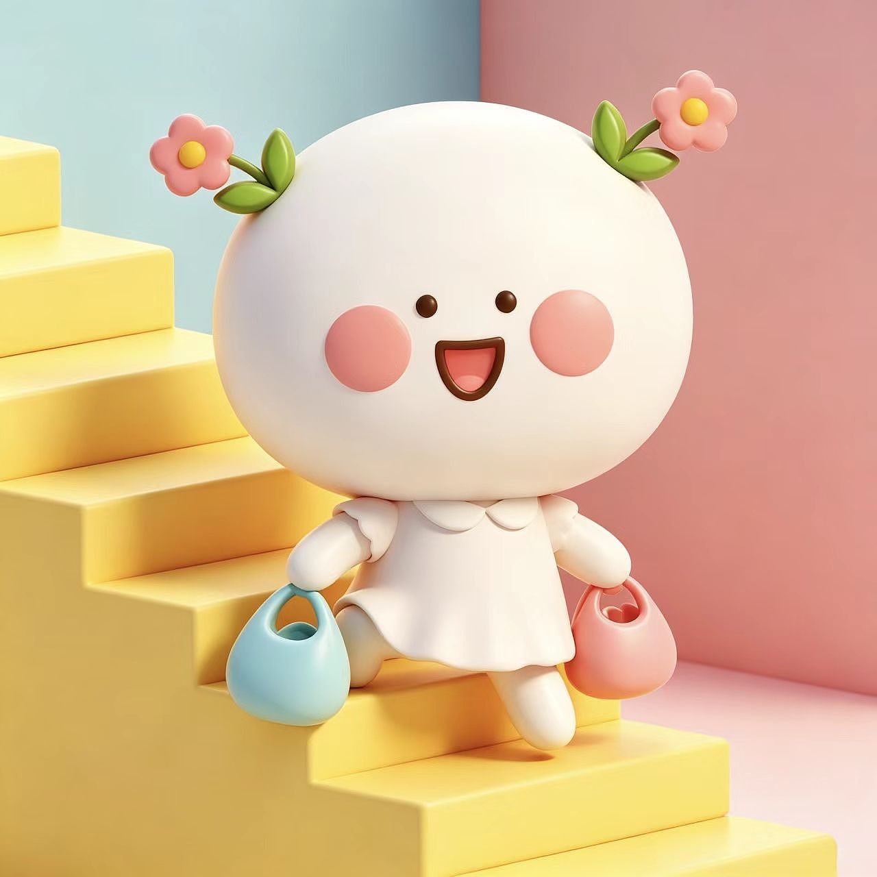 二花可爱头像壁纸~（图ZNDA3ODU3Mjg0） - 单幅漫画 - 站酷设计师仙粑原创素材 - 站酷ZCOOL