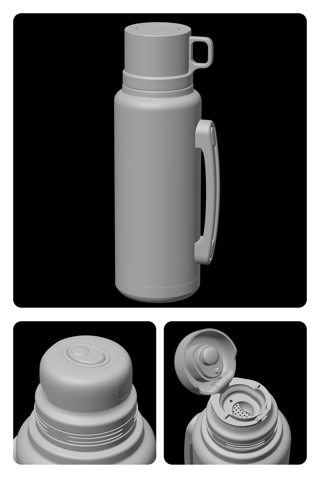 记录一下犀牛建模的作品（图ZNDA3ODYxNzUy） - 产品 - 站酷设计师胖恒恒原创素材 - 站酷ZCOOL