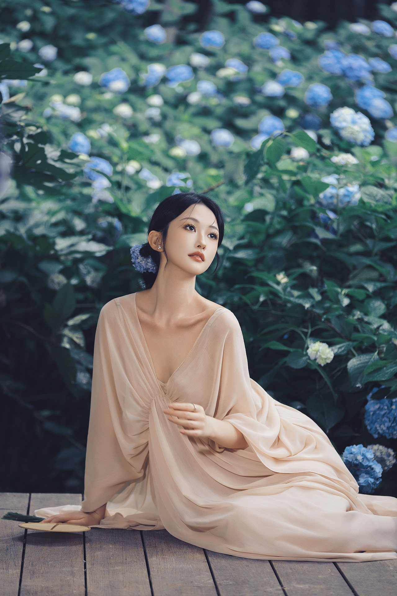 雾蓝色的夏（图ZNDA3ODY1MzUy） - 人像摄影 - 站酷设计师晓驷原创素材 - 站酷ZCOOL