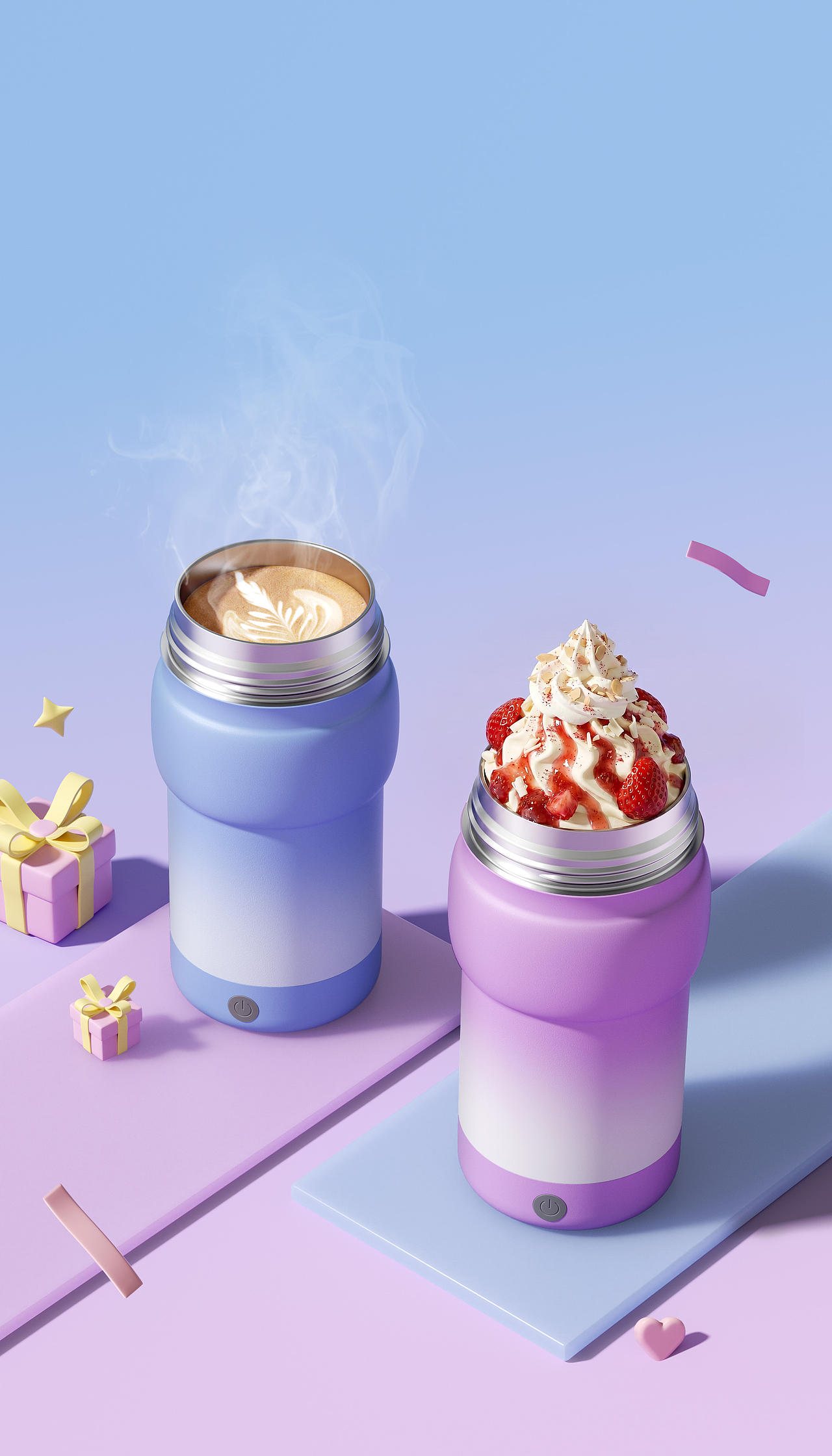 全套渲染详情展示——电动搅拌杯（图ZNDA3ODY2MDky） - 产品 - 站酷设计师胖恒恒原创素材 - 站酷ZCOOL