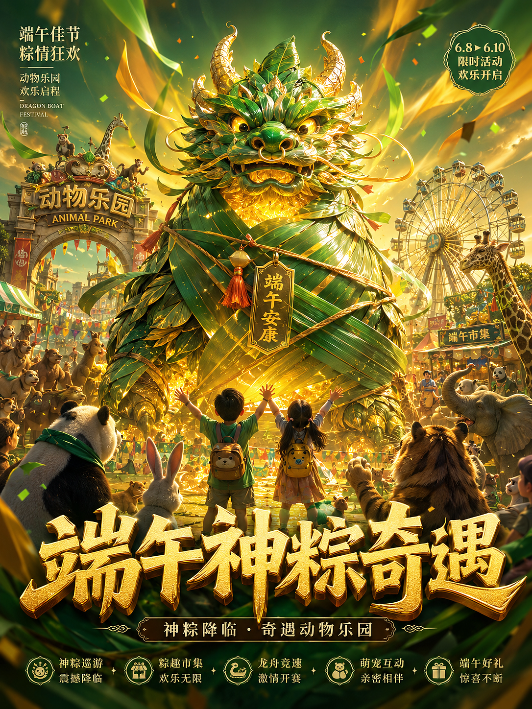 端午节海报（图ZNDA3ODc4ODEy） - 海报 - 站酷设计师皮皮龙原创素材 - 站酷ZCOOL