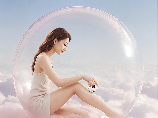圣菲火女士剃毛器创意KV设计