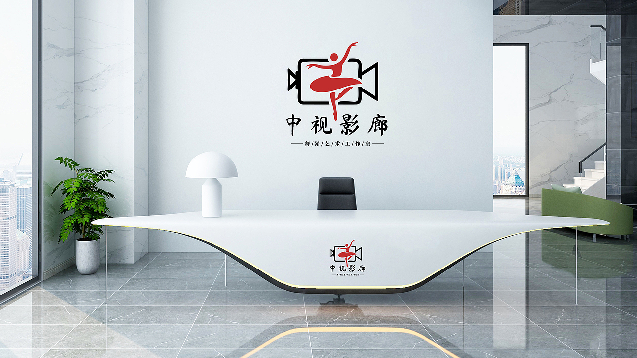 LOGO 舞蹈类 中视影廊·舞蹈艺术工作室 品牌宣传 logo（图ZNDA3OTA0Njc2） - Logo - 站酷设计师未来之王原创素材 - 站酷ZCOOL