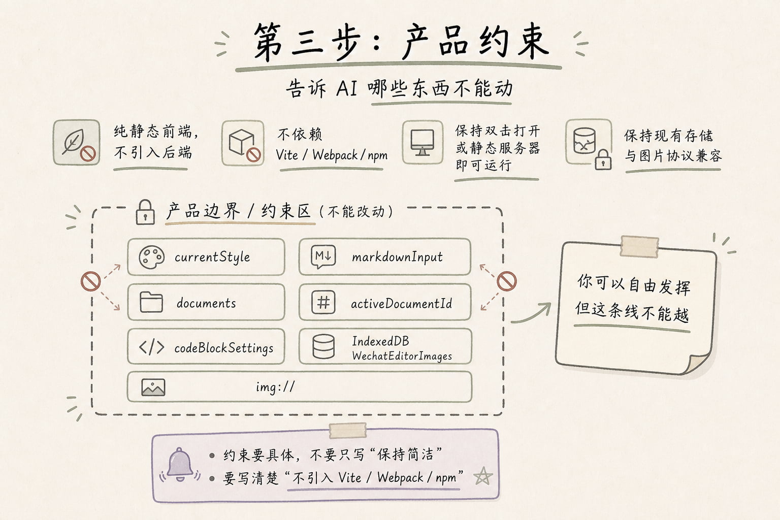 写给设计师的 Vibe Coding 零基础指南(二):技术栈、PRD、实操(图ZMTU2NDk2NzI=) - 教程 - 站酷设计师Rico的设计漫想原创素材 - 站酷ZCOOL