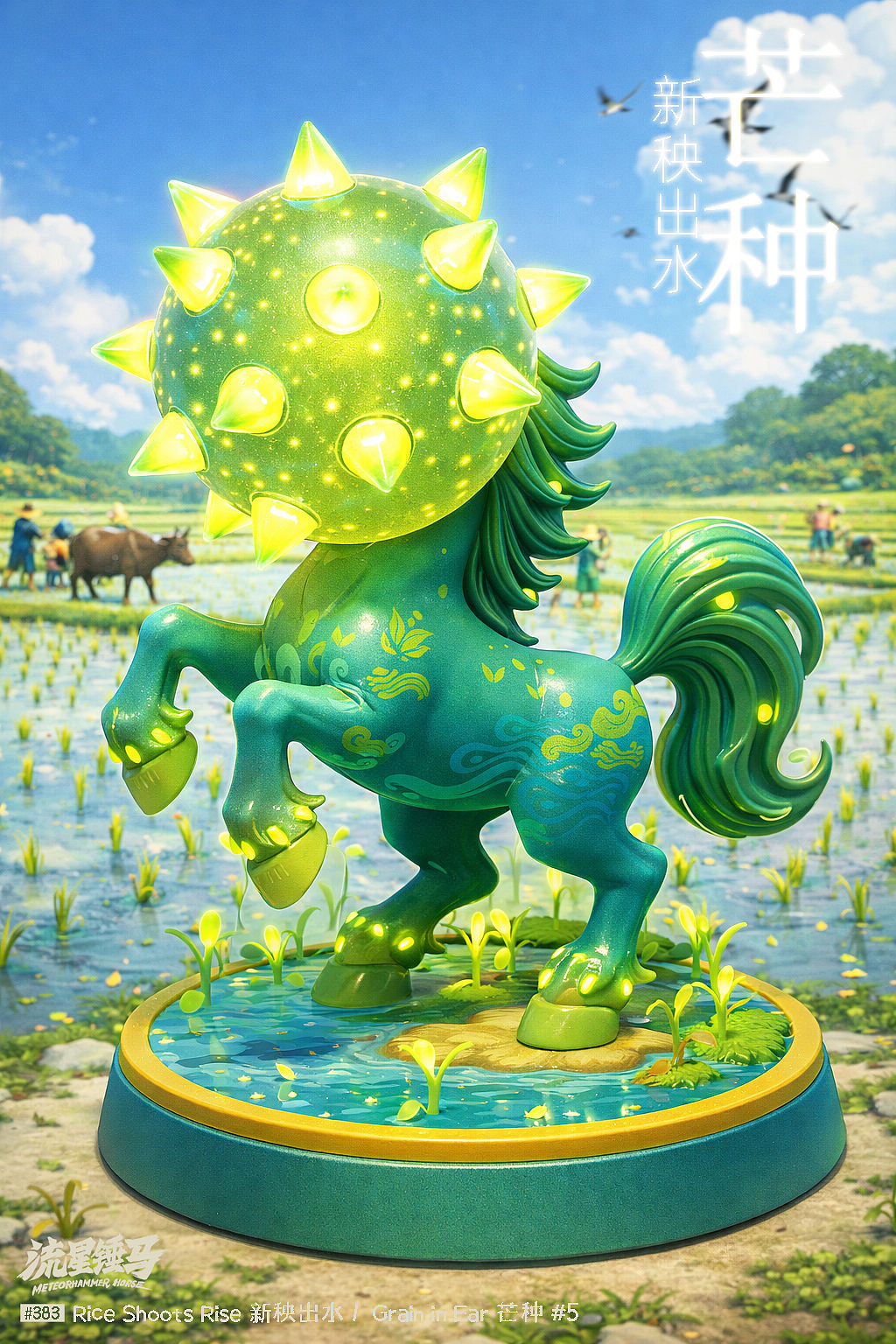 流星锤马·芒种（图ZNDA3OTI2MzU2） - 短片 - 站酷设计师Gwemo鸡毛原创素材 - 站酷ZCOOL