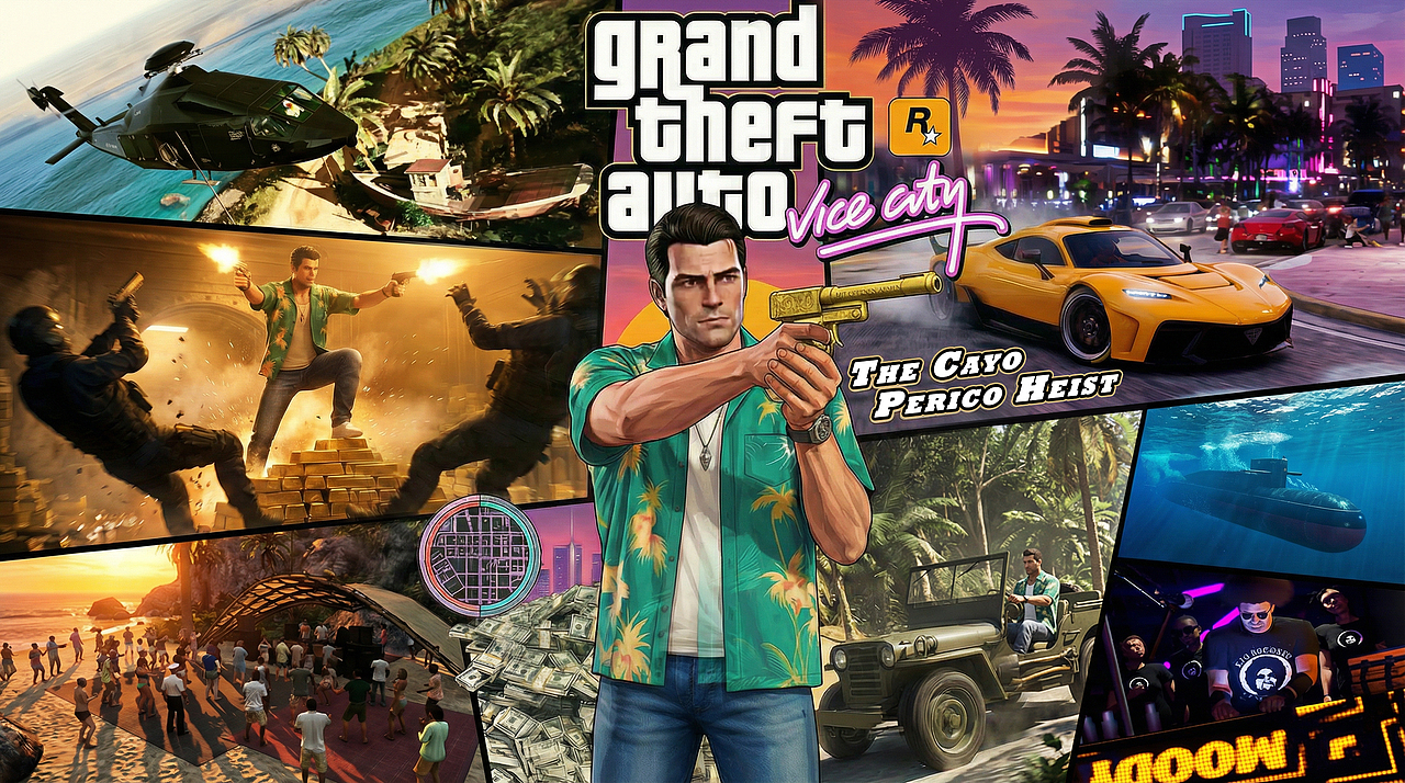 【AIGC幕后分享】《GTA Online》佩里科劫案创意PV(图ZNDA3OTMxODYw) - AI作品 - 站酷设计师CM_Walker原创素材 - 站酷ZCOOL