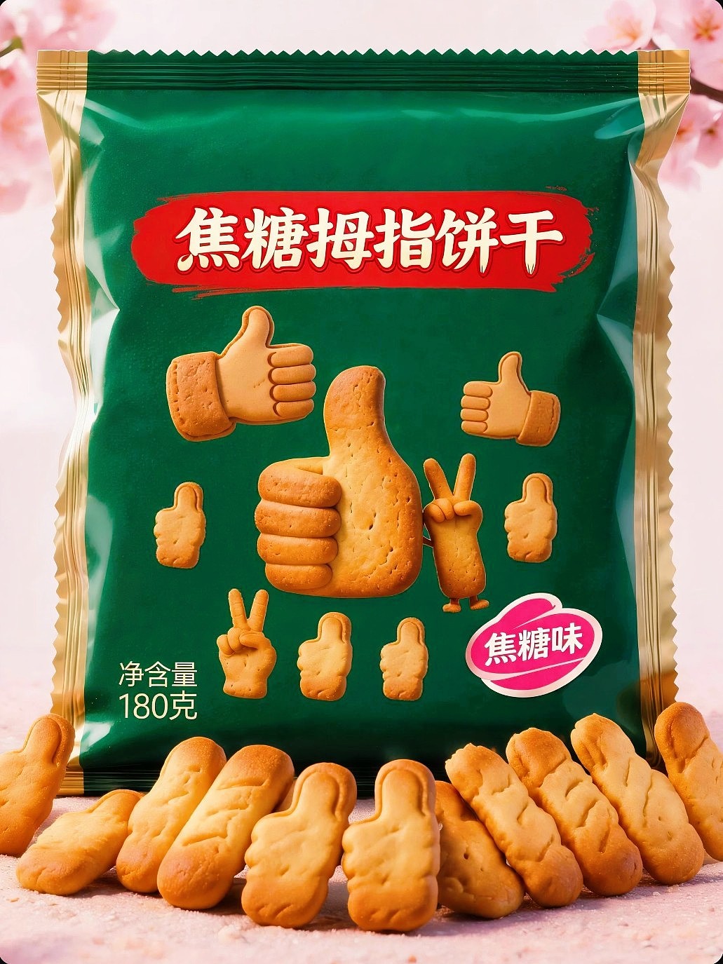 既梦AI设计趣味焦糖拇指饼干包装海报提示词AIGC既梦50（图ZNDA3OTMyMzY4） - 海报 - 站酷设计师风中的玫瑰耶原创素材 - 站酷ZCOOL