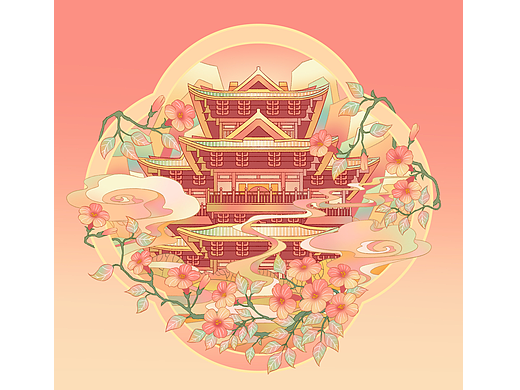 文创国风插画