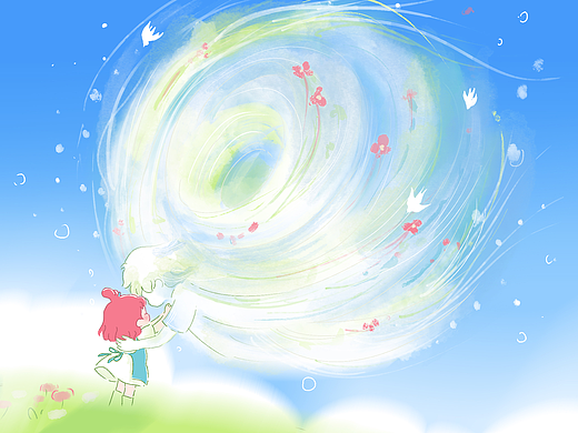 《小九九与世界的练习》系列插画2