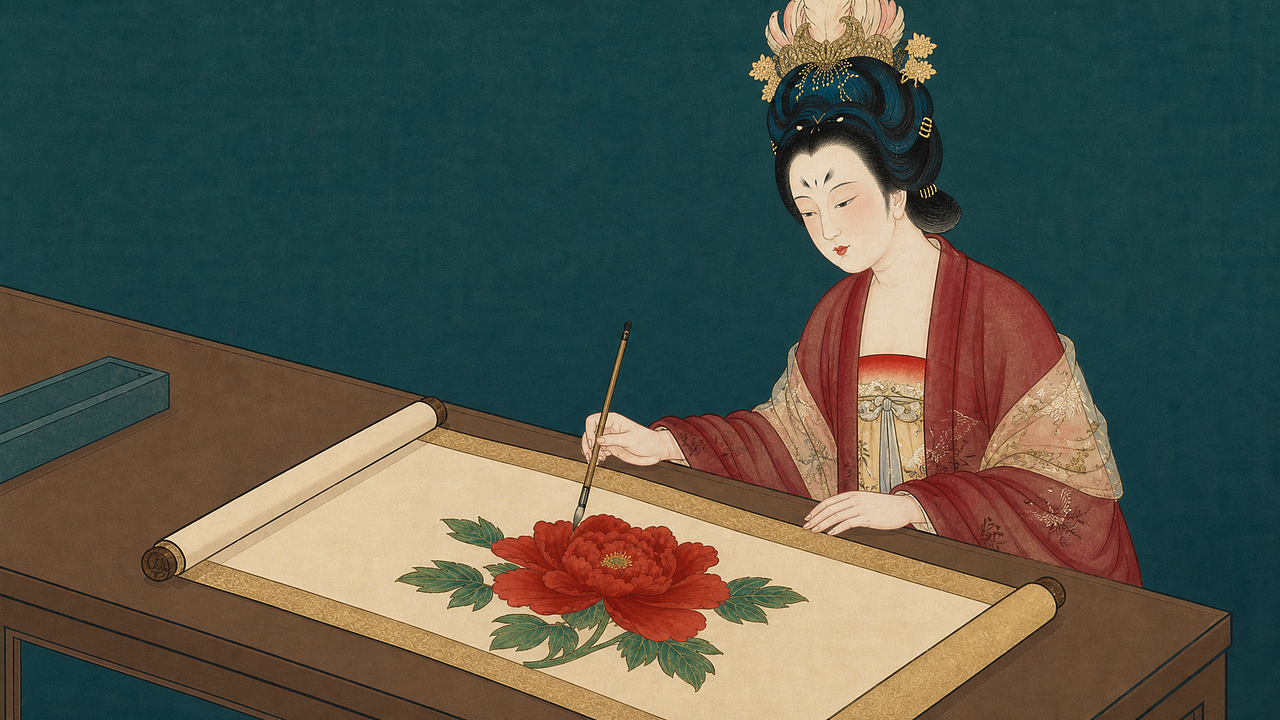 《画中仙》合集（图ZNDA3OTU2MTQw） - 短片 - 站酷设计师黄雨停原创素材 - 站酷ZCOOL