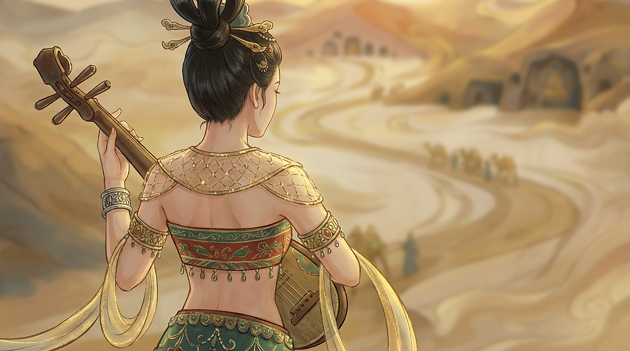 《敦煌—佛说》合集（图ZNDA3OTU2OTc2） - 短片 - 站酷设计师黄雨停原创素材 - 站酷ZCOOL