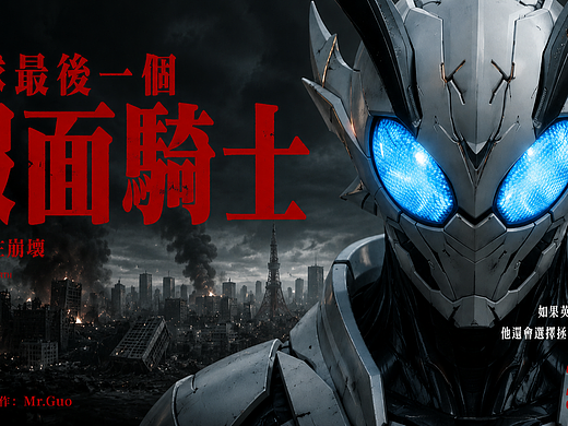 原创AI电影｜《地球最后一个假面骑士》预告