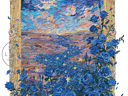 小说荒唐封面插画