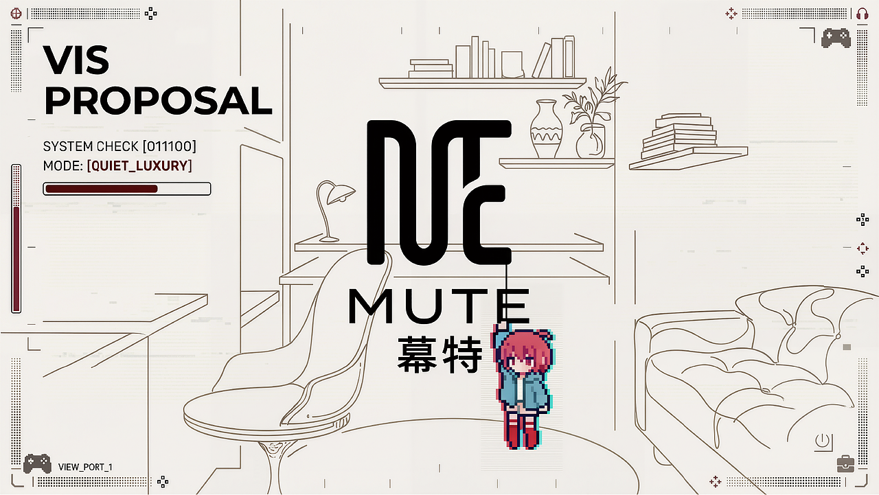 MUTE幕特 | 服装品牌VIS提案（图ZNDA3OTY1NDky） - 品牌 - 站酷设计师愿空梦原创素材 - 站酷ZCOOL
