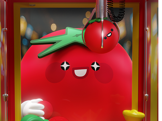君毅设计xGRAB物超柿娃娃机IP品牌全案