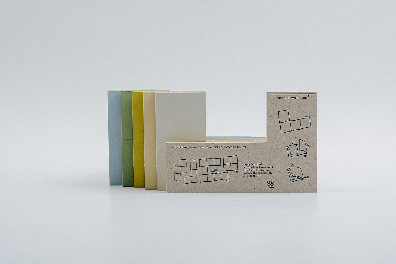 MONDAY BLUES!_2026TOID/折叠便签（图ZNDA4MDIxNTA0） - 生活用品 - 站酷设计师ito力拓_Studio原创素材 - 站酷ZCOOL