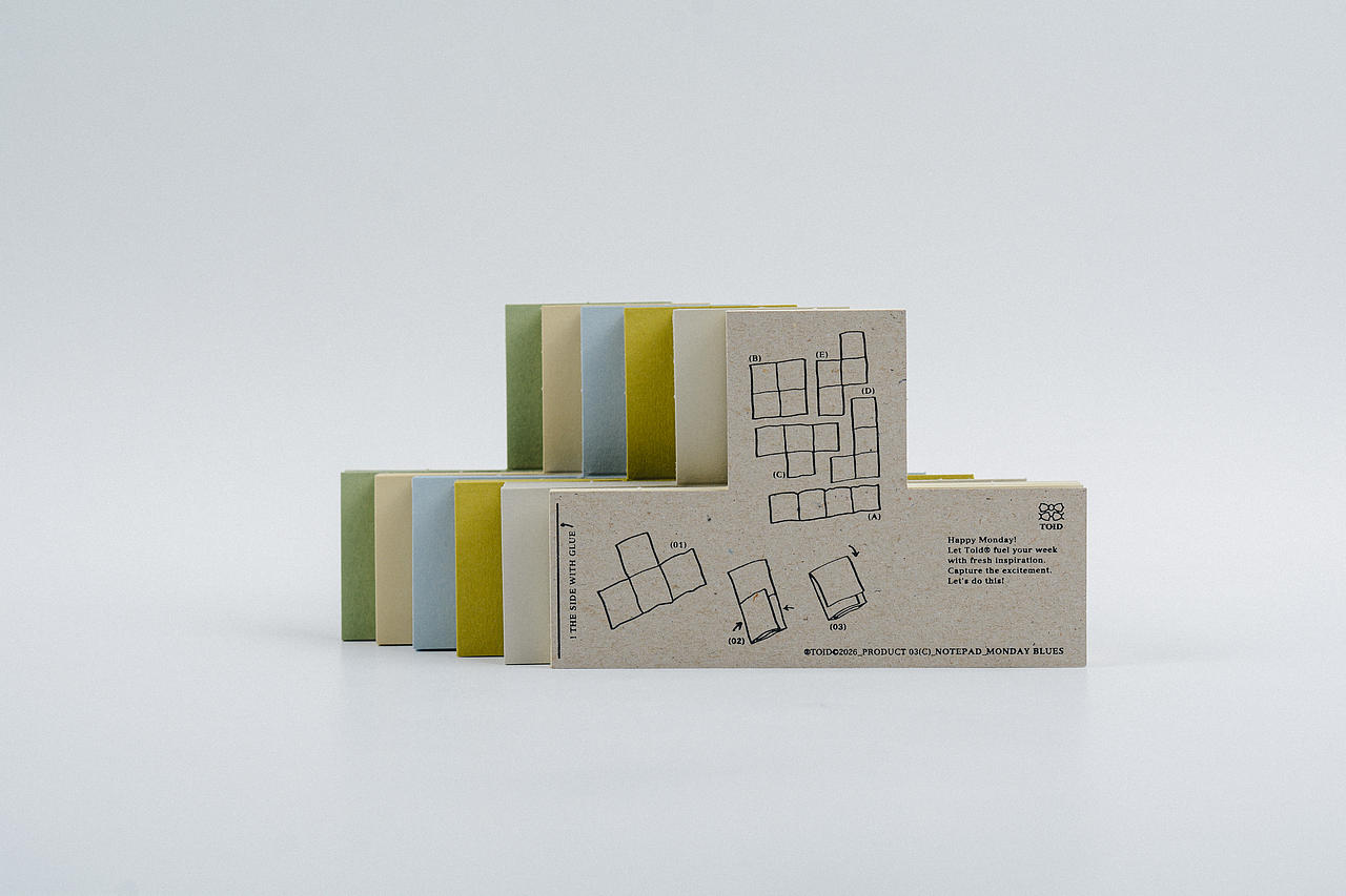 MONDAY BLUES!_2026TOID/折叠便签（图ZNDA4MDIxNTAw） - 生活用品 - 站酷设计师ito力拓_Studio原创素材 - 站酷ZCOOL