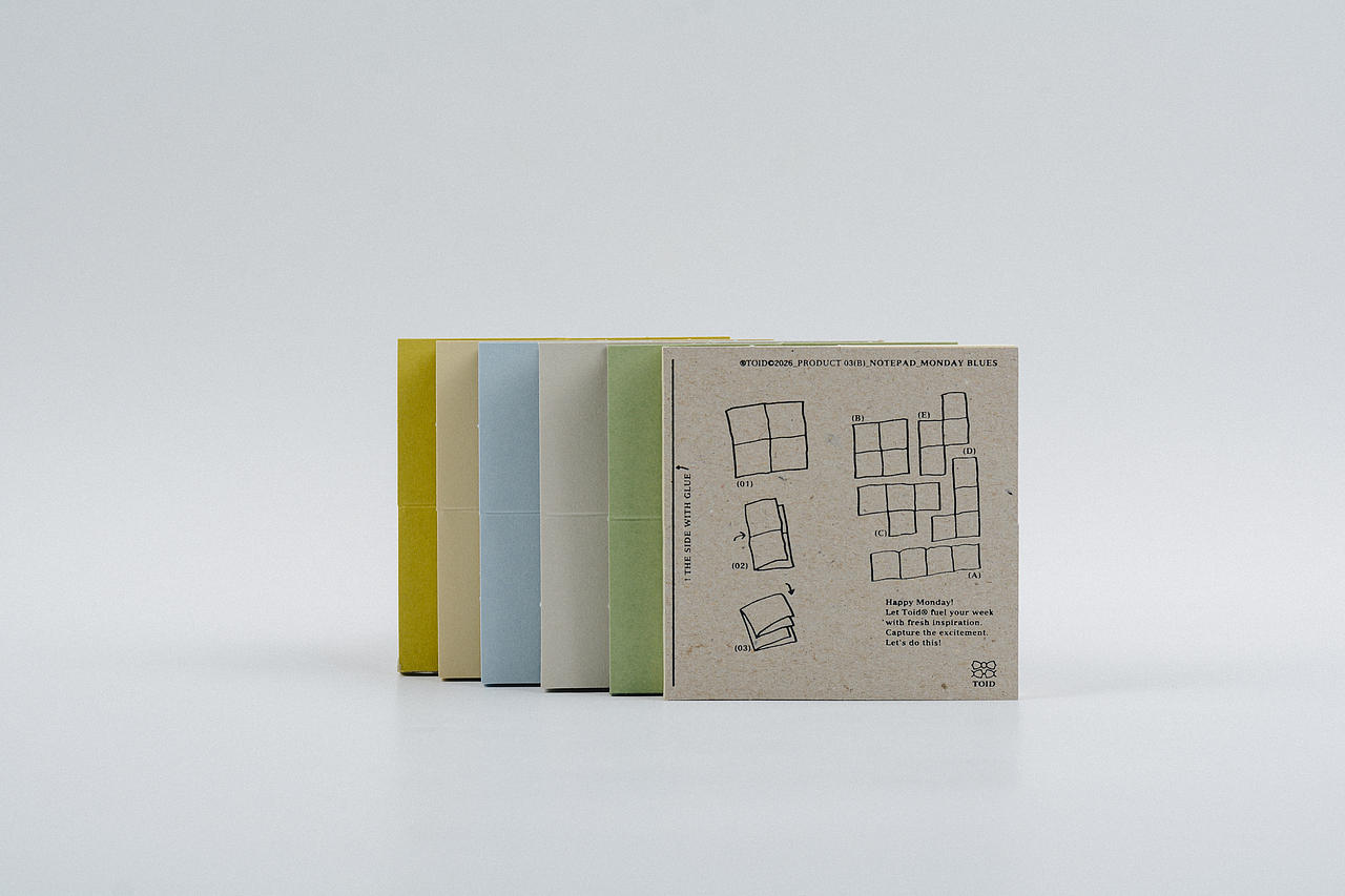MONDAY BLUES!_2026TOID/折叠便签（图ZNDA4MDIxNTA4） - 生活用品 - 站酷设计师ito力拓_Studio原创素材 - 站酷ZCOOL