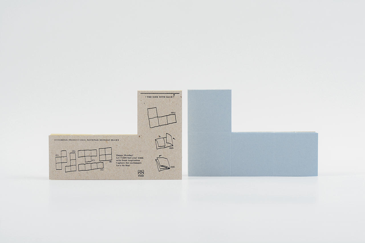 MONDAY BLUES!_2026TOID/折叠便签（图ZNDA4MDIxNTQ0） - 生活用品 - 站酷设计师ito力拓_Studio原创素材 - 站酷ZCOOL