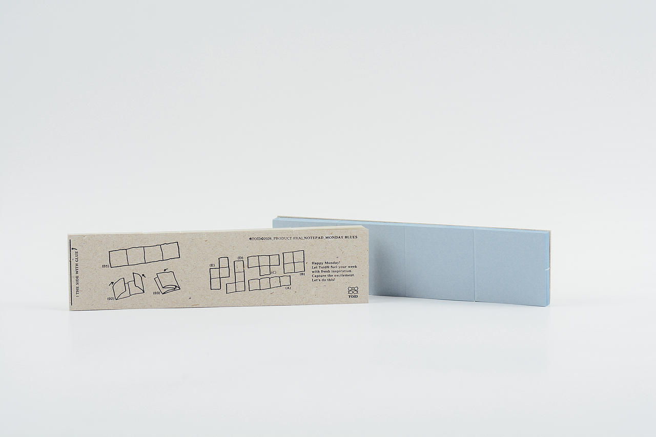 MONDAY BLUES!_2026TOID/折叠便签（图ZNDA4MDIxNTgw） - 生活用品 - 站酷设计师ito力拓_Studio原创素材 - 站酷ZCOOL