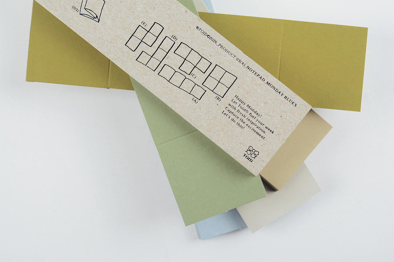 MONDAY BLUES!_2026TOID/折叠便签（图ZNDA4MDIxNTg4） - 生活用品 - 站酷设计师ito力拓_Studio原创素材 - 站酷ZCOOL