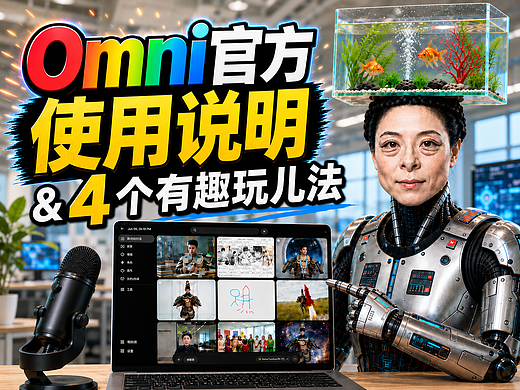 Omni官方使用说明 & 4个有趣玩法 