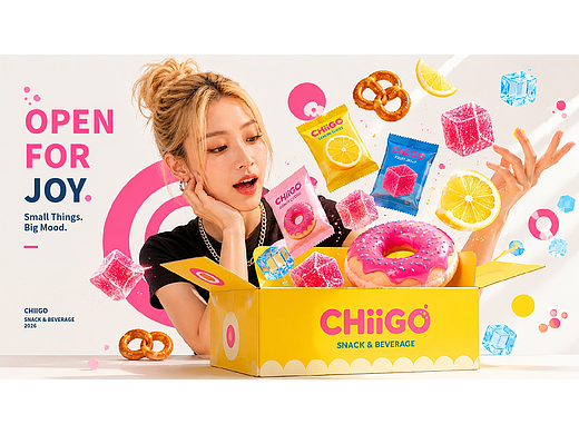CHIIGO｜Snack & Beverage Identity Design