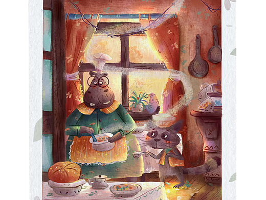 儿童插画手绘角色创作