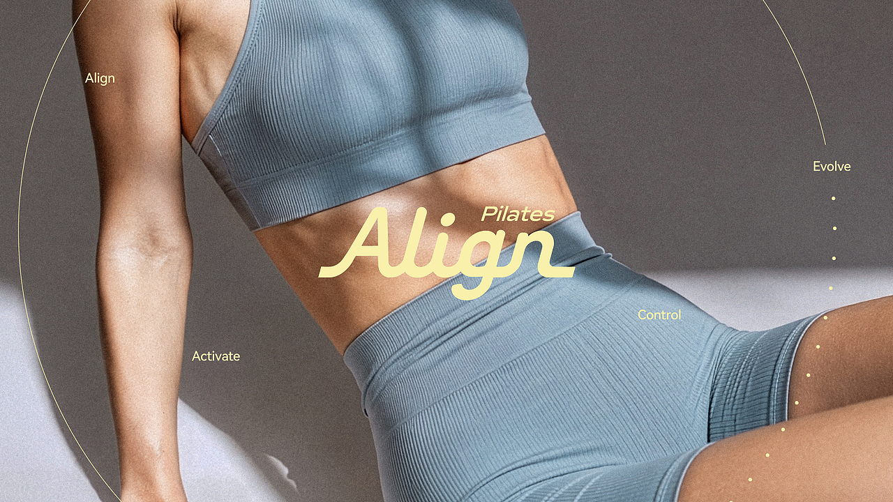 Align|普拉提品牌设计(图ZNDA4MDk3MTQ0) - 品牌 - 站酷设计师回声实验室原创素材 - 站酷ZCOOL