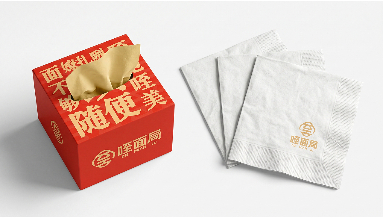 咥面局|陕西面馆品牌全案设计/LOGO/VI（图ZNDA4MTAxMTI4） - 品牌 - 站酷设计师李子栗子李原创素材 - 站酷ZCOOL