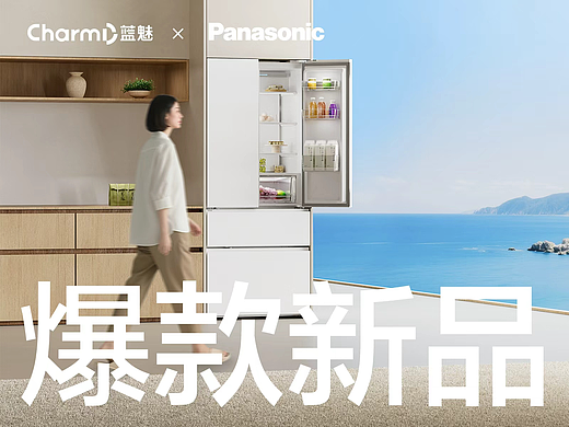[ Panasonic-松下海湾冰箱 ] 视觉设计