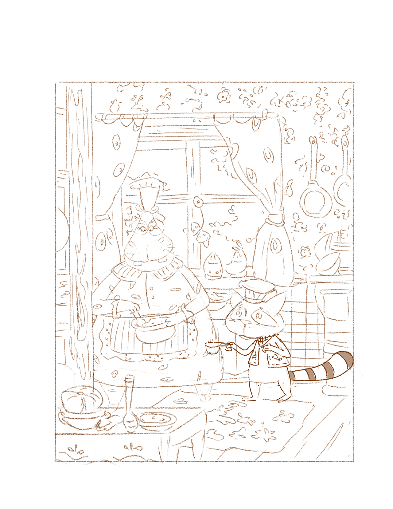 儿童插画手绘角色创作（图ZNDA4MTMyMjU2） - 儿童插画 - 站酷设计师瑷jane兔子原创素材 - 站酷ZCOOL