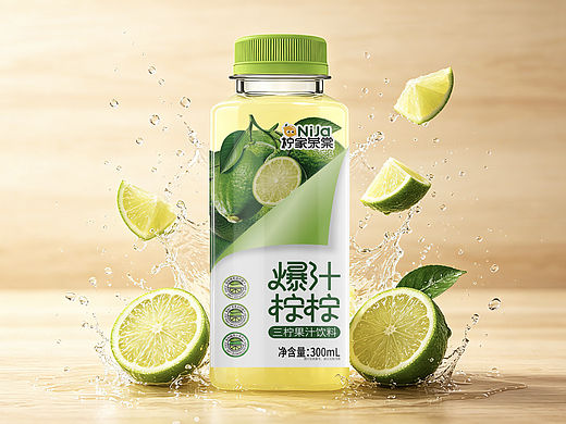 小青柠汁包装设计