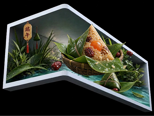 端午节裸眼3D｜AIGC