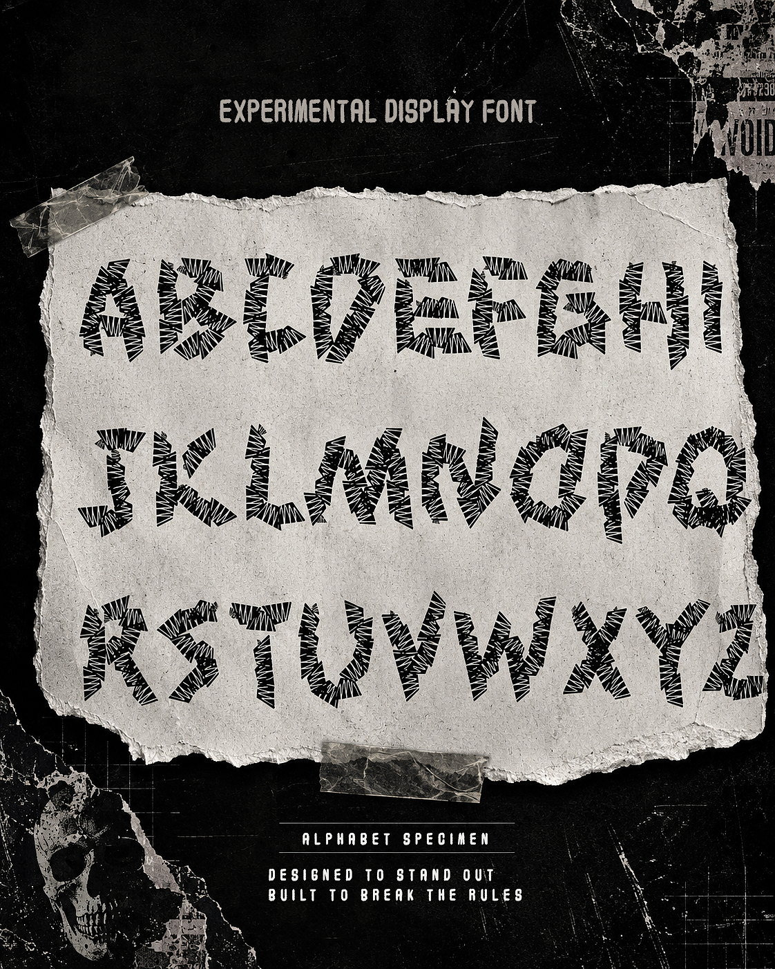 免费商用英文字体：XC Rough Cut（图ZNDA4MTUyMzg0） - 字体/字形 - 站酷设计师手写的小城原创素材 - 站酷ZCOOL